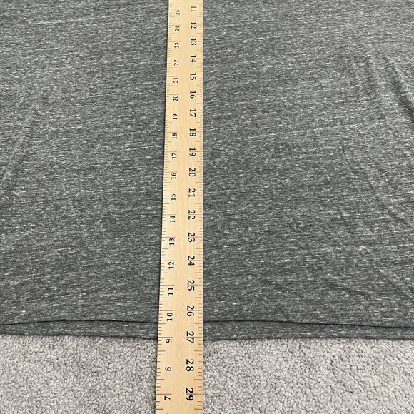 Gustin Basic T-Shirt Mens XL Hrather Gray V-Neck Short Sleeve Essential Tee Top - Picture 10 of 12